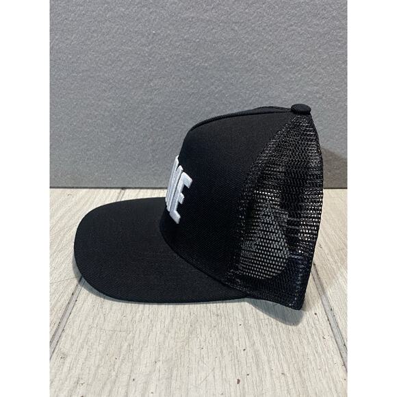Prime Hydration Hat Drink Black Embroidered Raised White Logo SnapBack - Picture 2 of 6